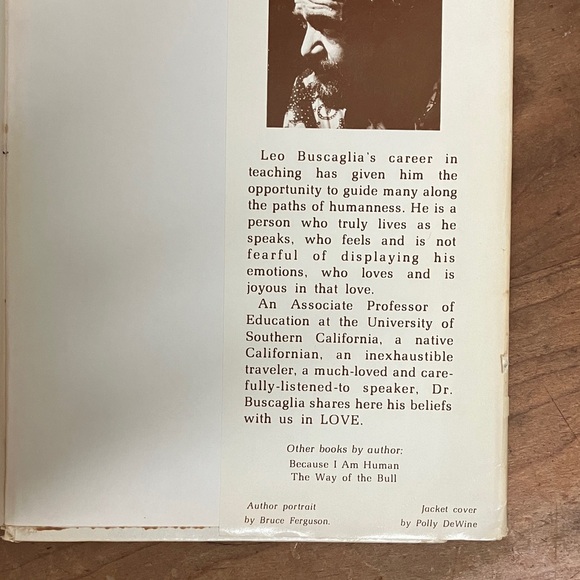 'Love' by Leo Buscaglia vintage book - Picture 11 of 16